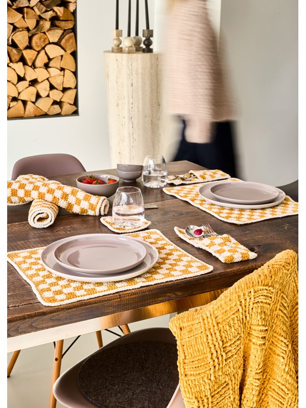 VIER TISCHSETS The Look Fine von Lana Grossa