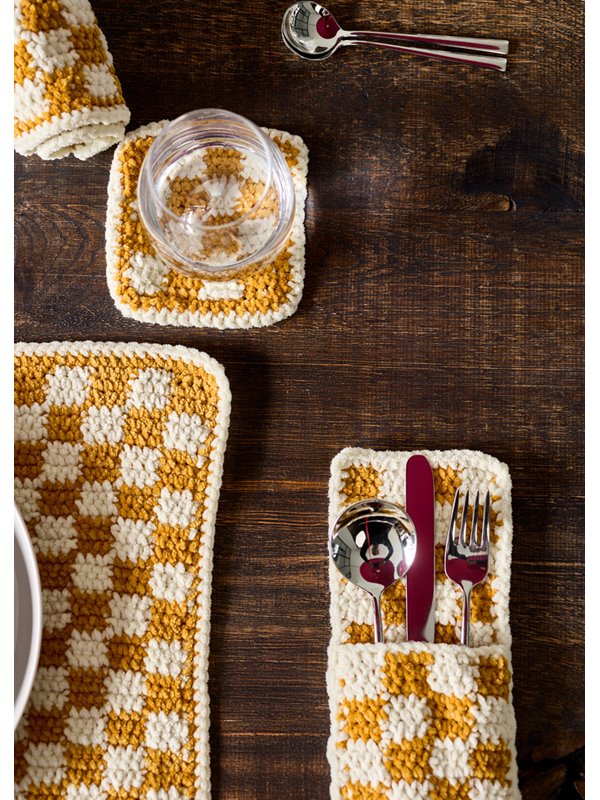 VIER BESTECKTASCHEN The Look Fine von Lana Grossa