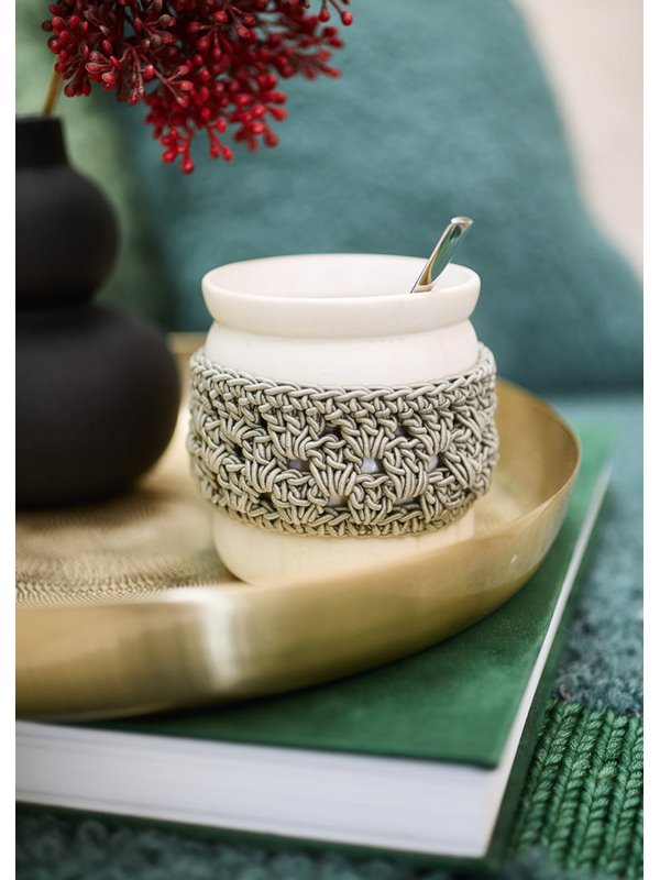 VIER BECHERMANSCHETTEN The Core von Lana Grossa