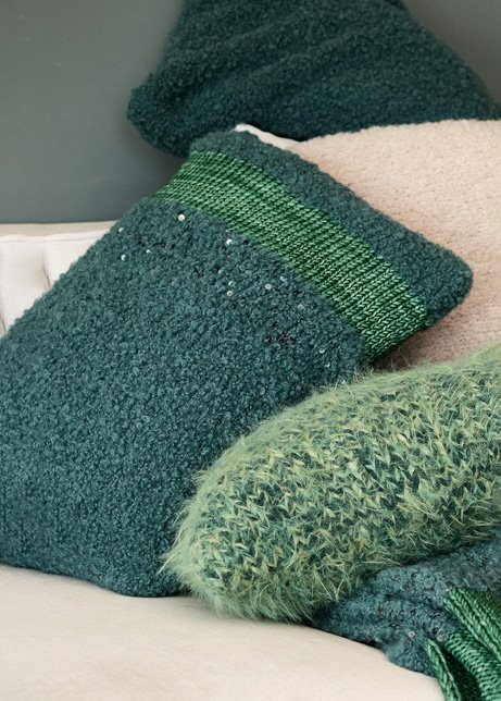 KISSENHÜLLE Orsetto, Cosmo & Vintage Superchunky von Lana Grossa