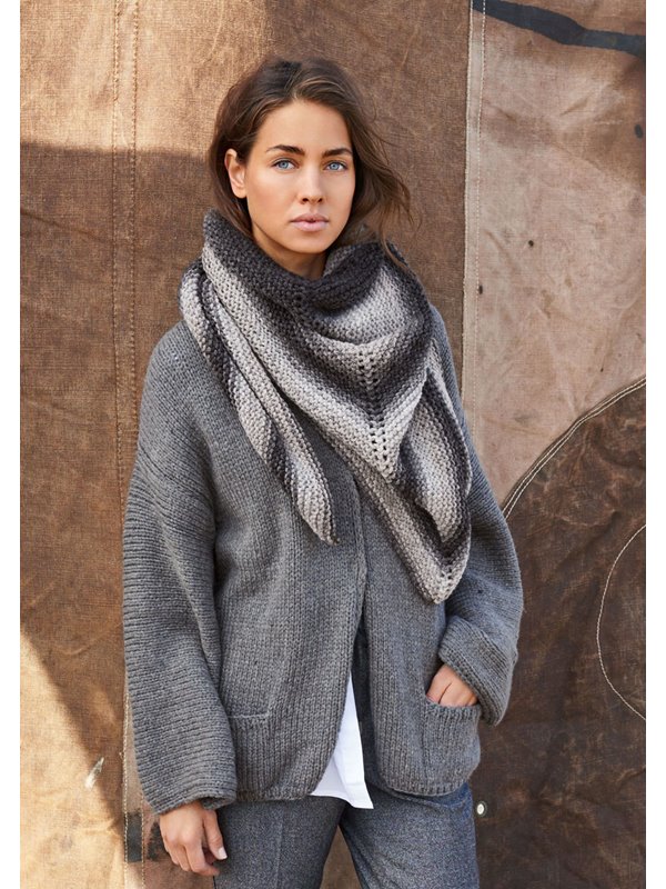 Lana Grossa CARDIGAN MIT AUFGENÄHTEN TASCHEN Alta Moda Cashmere 16