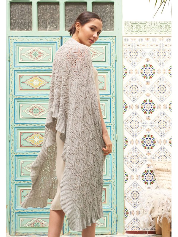 Lana Grossa TUCH IM AJOURMUSTER Ecopuno