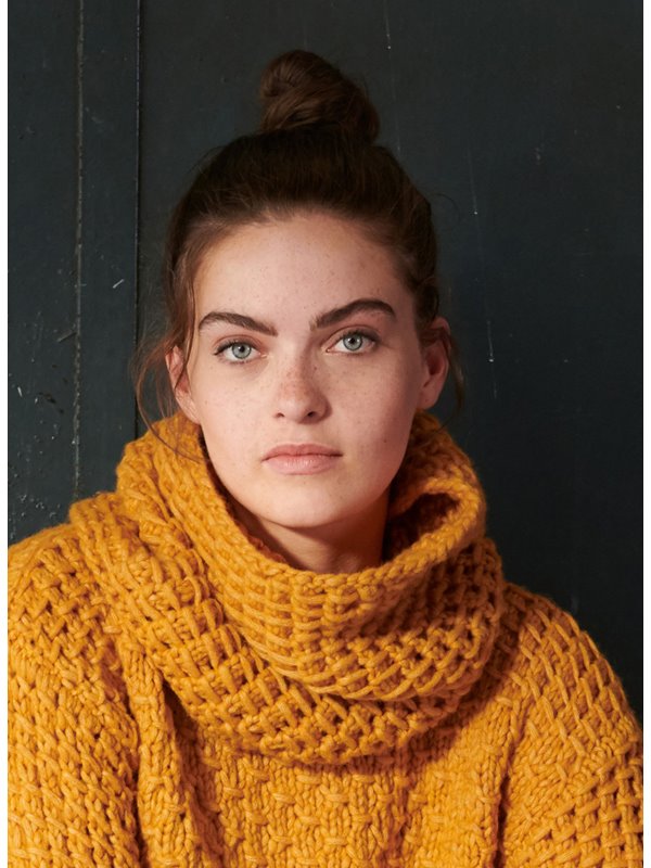 LOOP IM WEBSTRUKTURMUSTER Lala Berlin Lovely Cotton von Lana Grossa