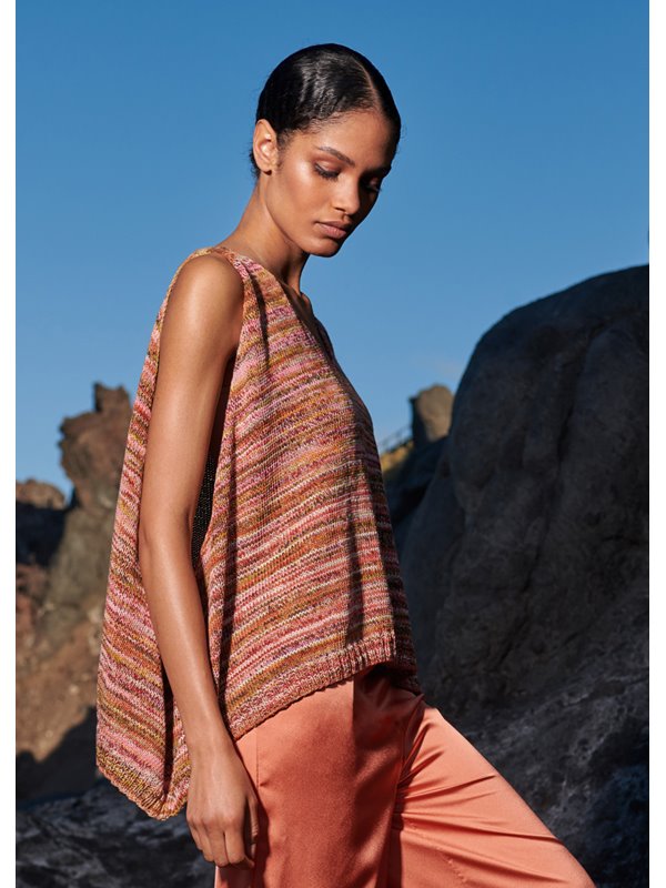 ZIPFELTOP GLATT RECHTS Pappagallo von Lana Grossa