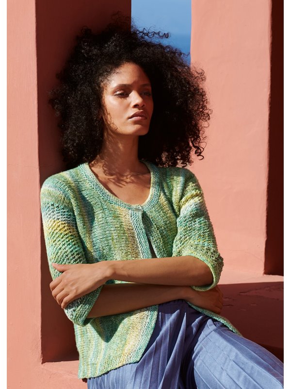 KIMONOJACKE GLATT RECHTS Tropico von Lana Grossa