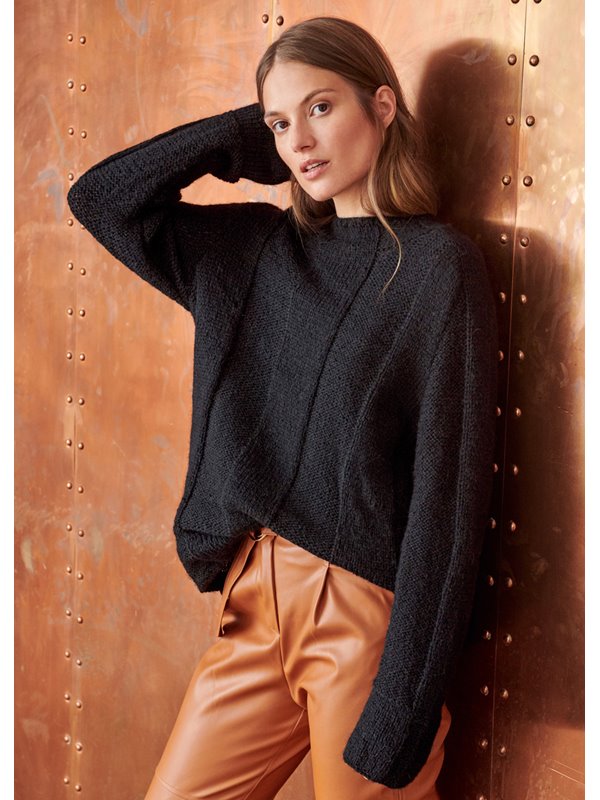 PULLI IN BREITEN RIPPEN Baby Light von Lana Grossa