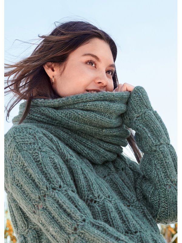 LOOP IN RIPPEN Lala Berlin Lovely Cashmere von Lana Grossa