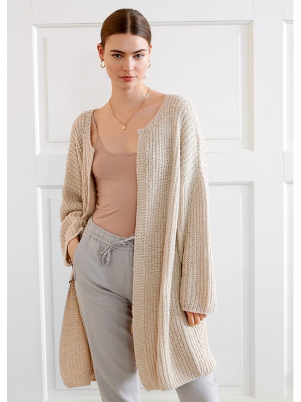 LONGJACKE IM HALBPATENTMUSTER Allora von Lana Grossa