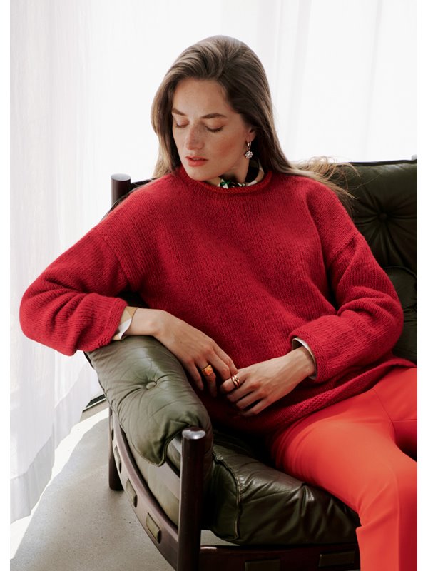 PULLI GLATT RECHTS Brigitte No. 2 von Lana Grossa