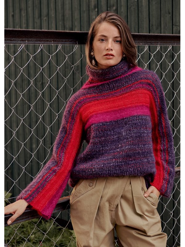 PULLI GLATT RECHTS UND GLATT LINKS Inizio Pelo & Silkhair von Lana Grossa