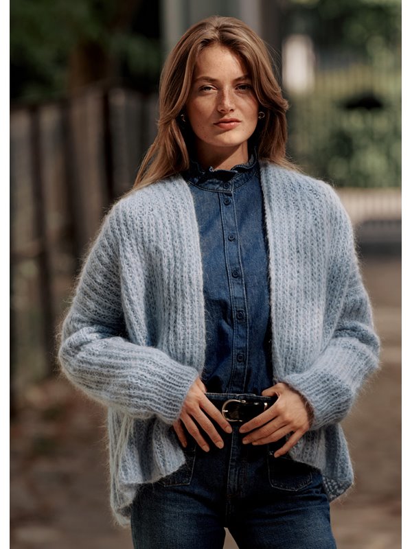 JACKE IM HALBPATENTMUSTER Brigitte No. 3 von Lana Grossa