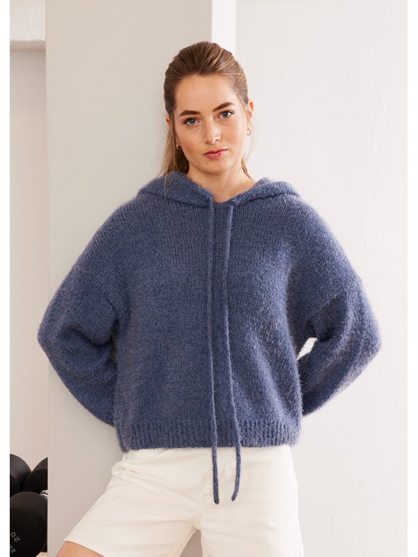 Lana Grossa KAPUZENPULLOVER Allora & Per Fortuna