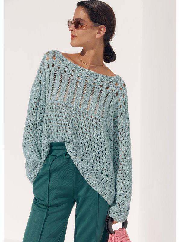 Lana Grossa PULLOVER Cotton Mélange