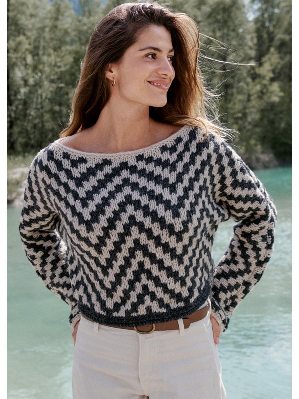 PULLOVER Lala Berlin Lovely Cotton von Lana Grossa