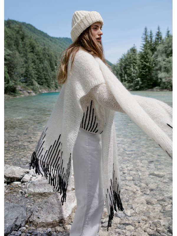 CAPE Mohair Moda & Cool Merino von Lana Grossa