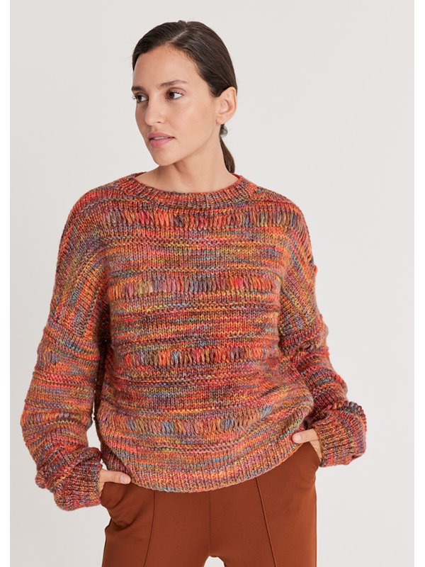 PULLOVER Cool Merino Big Color von Lana Grossa