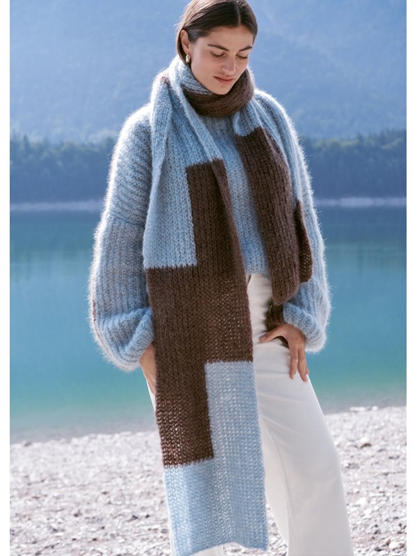 SCHAL Mohair Moda von Lana Grossa