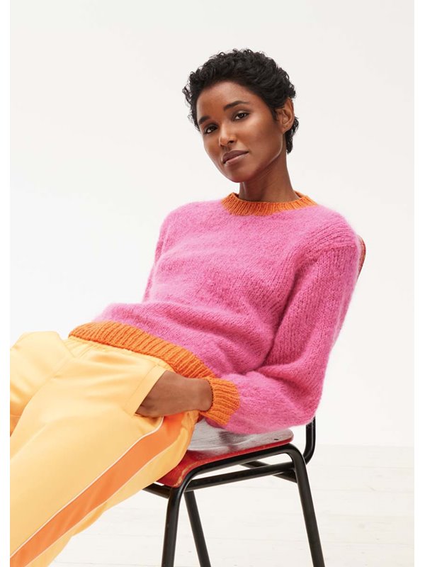 Lana Grossa PULLOVER GLATT RECHTS Cool Merino & Mohair Moda