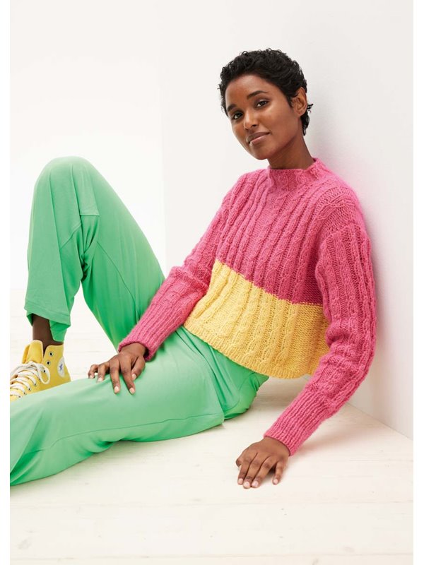 ZOPFPULLOVER Brigitte No. 2 von Lana Grossa