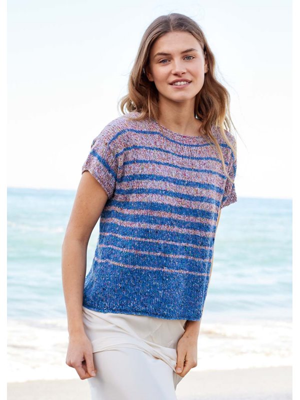 TOP-DOWN SHIRT Maglia von Lana Grossa