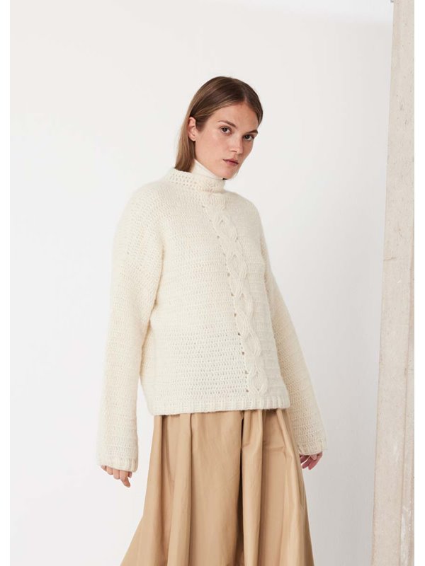 HÄKELPULLOVER Nebbia von Lana Grossa