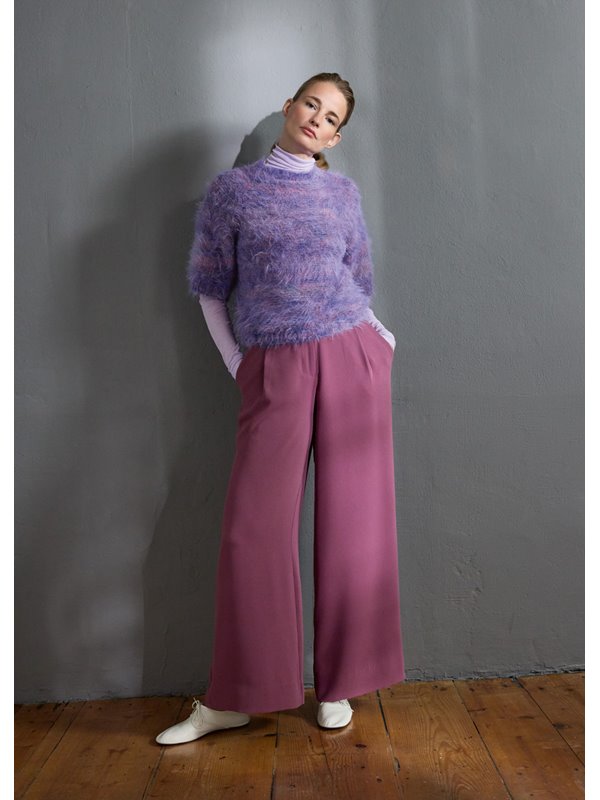 Lana Grossa TOP-DOWN-PULLOVER Basta Stampa