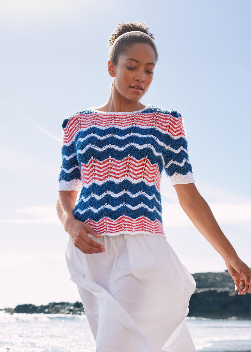 SHIRT Landlust Baumwolle, Per Fortuna & Frizzante von Lana Grossa