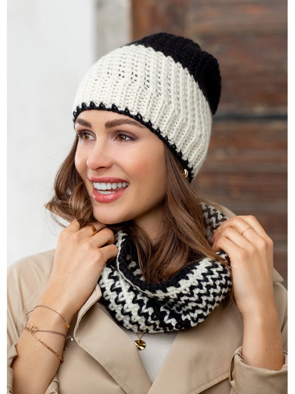 FILATI Studio HÄKELMÜTZE Cool Merino Big