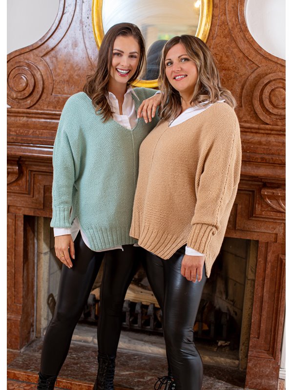 PULLOVER Landlust Alpaka Merino 160 von Lana Grossa