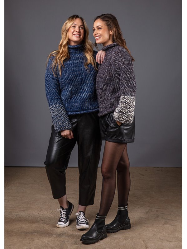 PULLOVER Brigitte No. 5 Nature von Lana Grossa