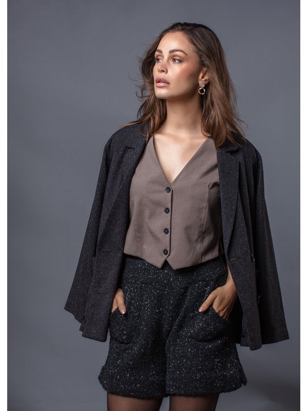 SHORTS Landlust Soft Tweed 180 von Lana Grossa