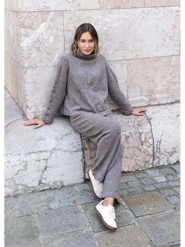 FILATI Studio TOP DOWN PULLOVER Cashmere 16 Fine