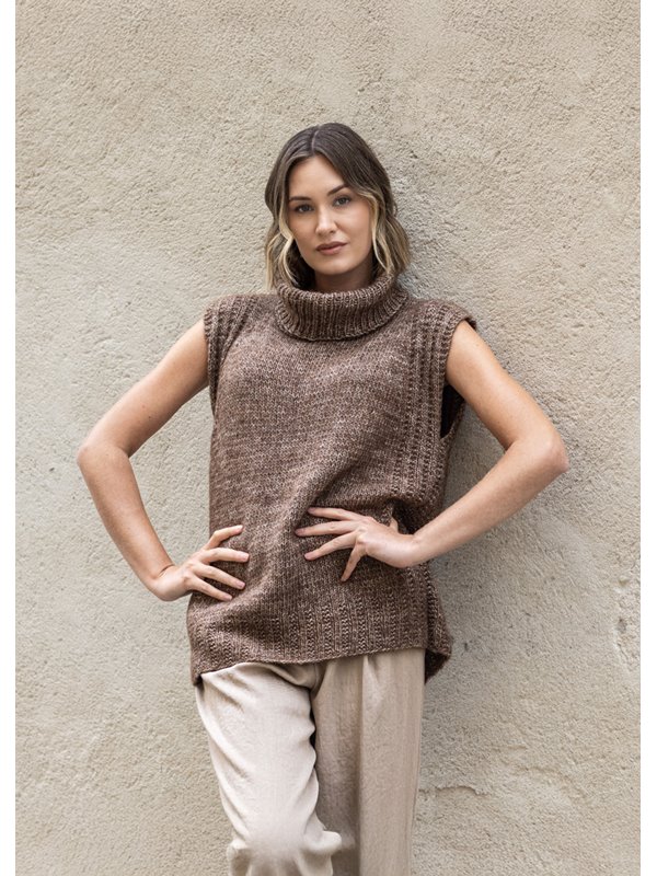 PULLUNDER Natural Alpaca Pelo von Lana Grossa