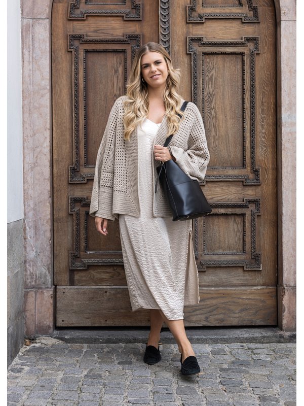HÄKELJACKE Merino Uno von Lana Grossa