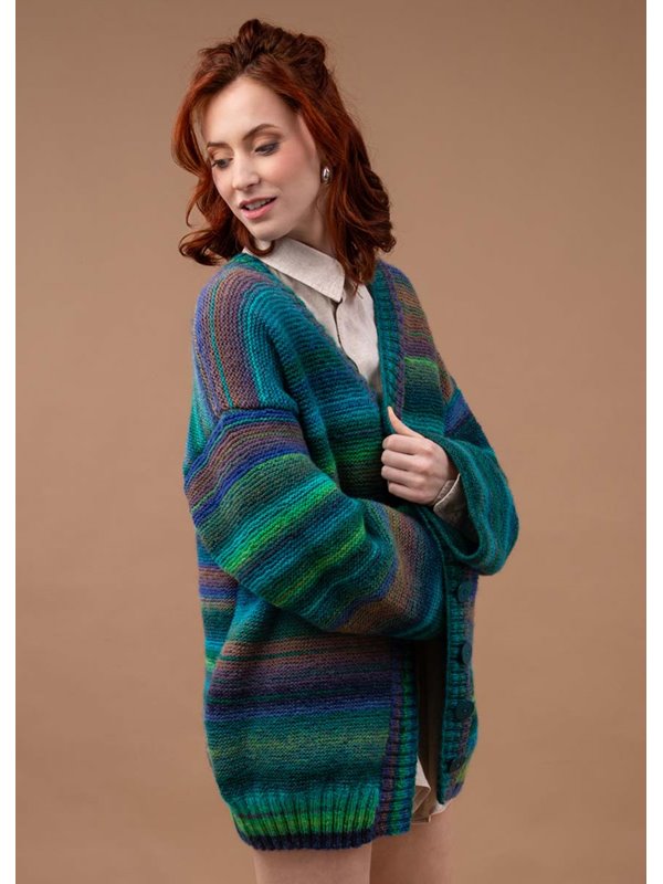 CARDIGAN Cinque Multi von Lana Grossa