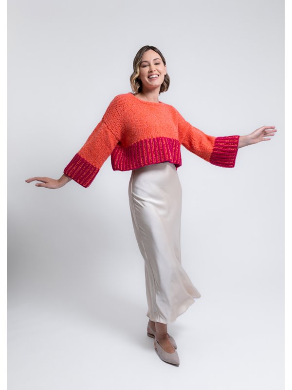 PULLOVER Ecopuno Chunky von Lana Grossa