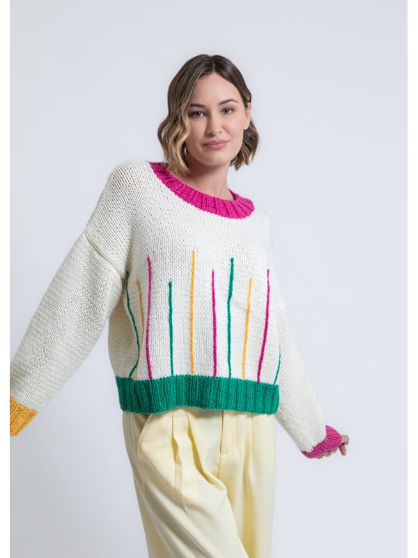 PULLOVER Cool Merino Big von Lana Grossa