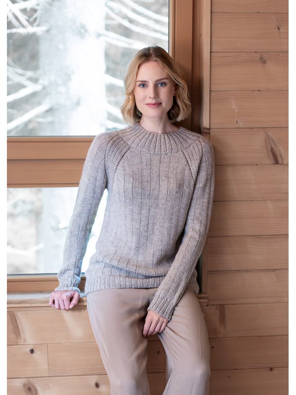 FILATI Studio RVO PULLOVER Natural Lama Fine