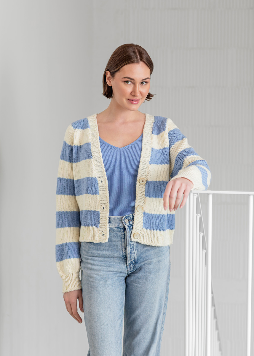 RVO CARDIGAN Merino Miscela von FILATI Studio