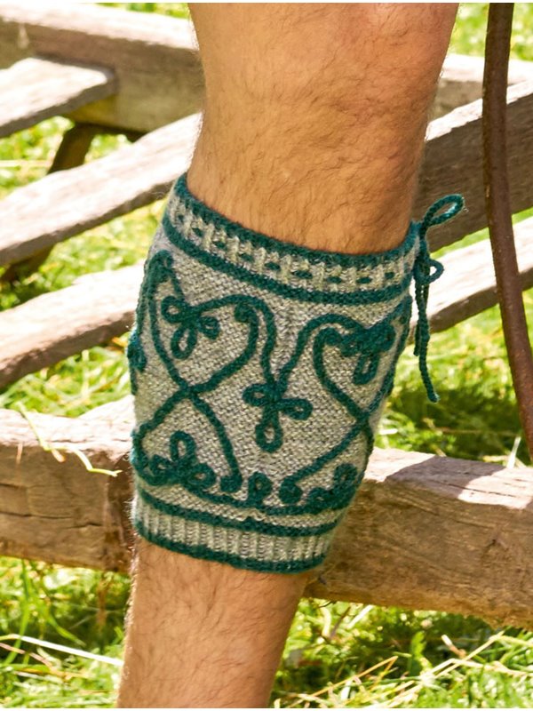 WADENSTRÜMPFE MIT ORNAMENTEN  Meilenweit 6-fach/Meilenweit 50 von Lana Grossa