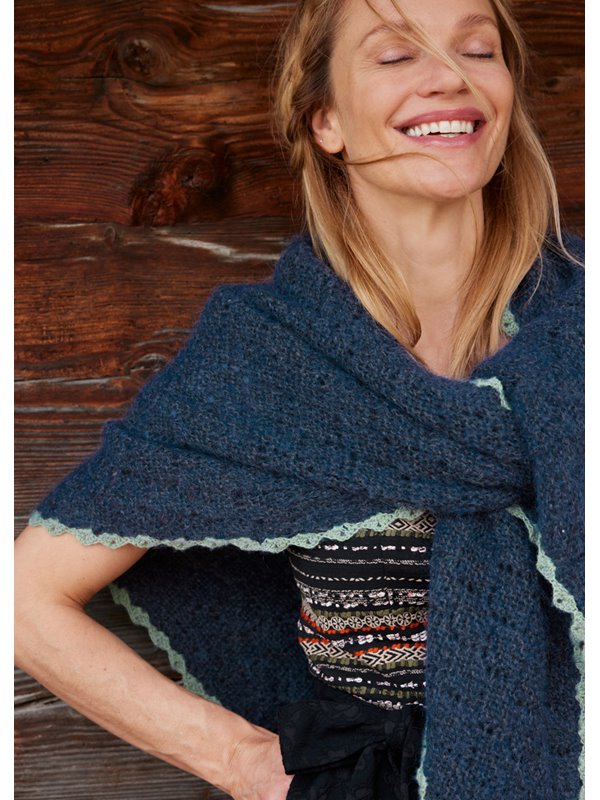 DREIECKSTUCH Ecopuno & Silkhair von Lana Grossa