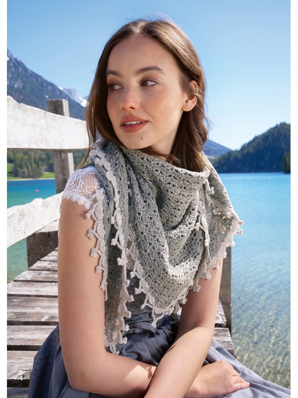 Lana Grossa DREIECKSTUCH Cashmere 16 Fine