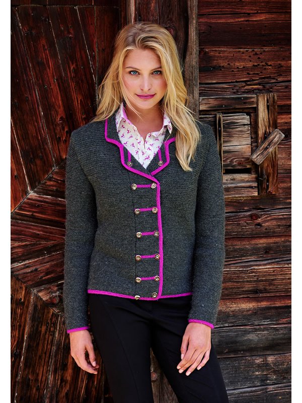 Lana Grossa DOPPELREIHIGER DAMENJANKER Alpina