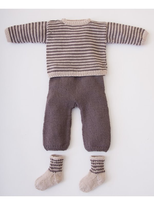 Lana Grossa PULLOVER, HOSE & SOCKEN Cool Wool Baby