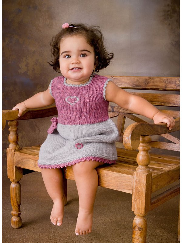KLEID COOL WOOL Big Melange (GOTS) von Lana Grossa