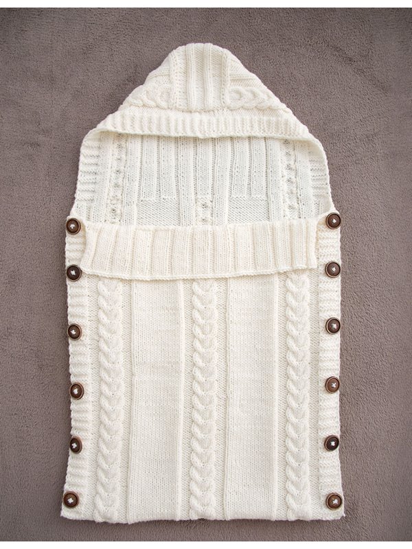 SCHLAFSACK COOL WOOL Big Melange (GOTS) von Lana Grossa