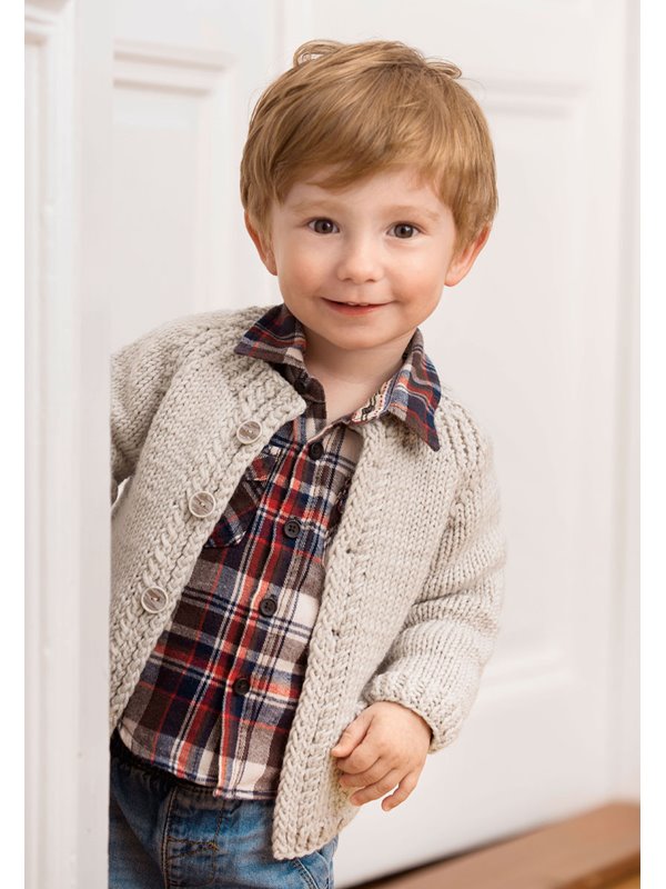 JACKE BINGO Melange (GOTS) von Lana Grossa