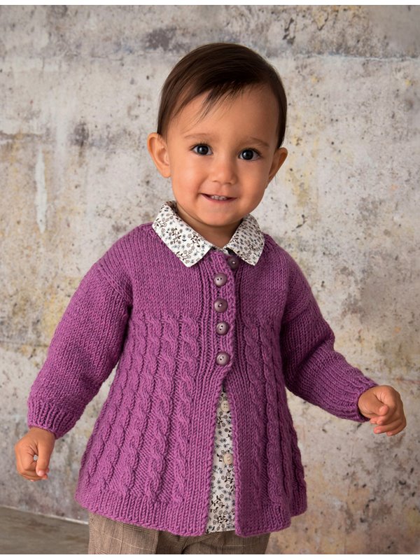 MANTEL COOL WOOL Big Melange (GOTS) von Lana Grossa