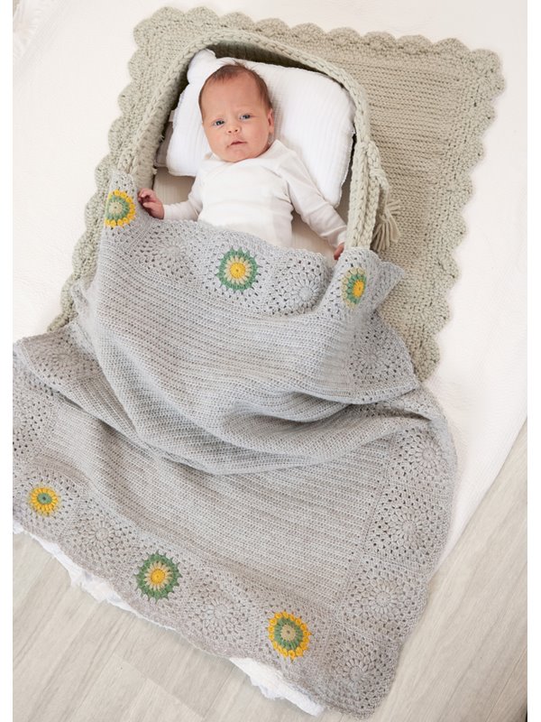 HÄKELDECKE Ecopuno von Lana Grossa