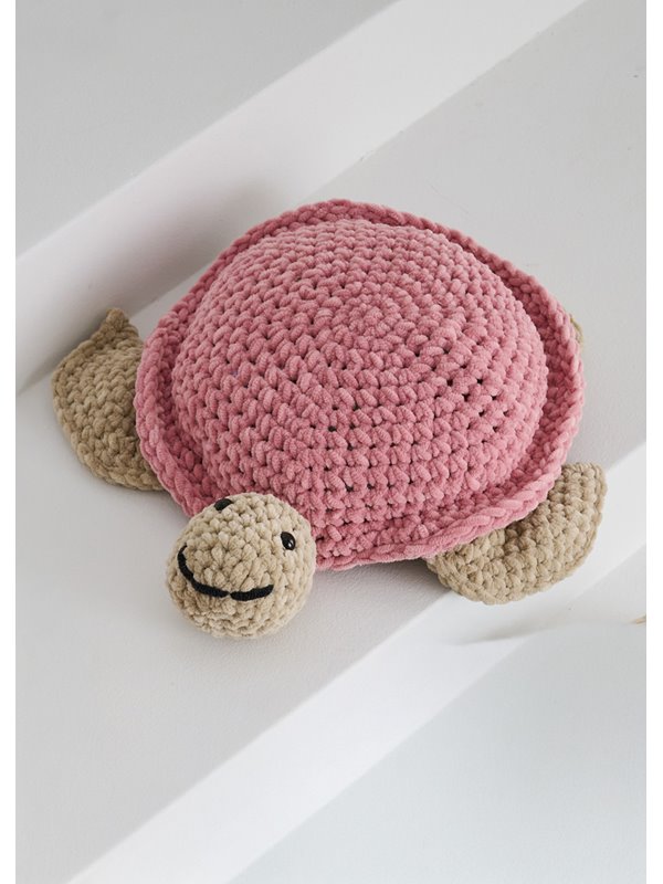 Lana Grossa MITTLERE SCHILDKRÖTE IN ALTROSA The Look